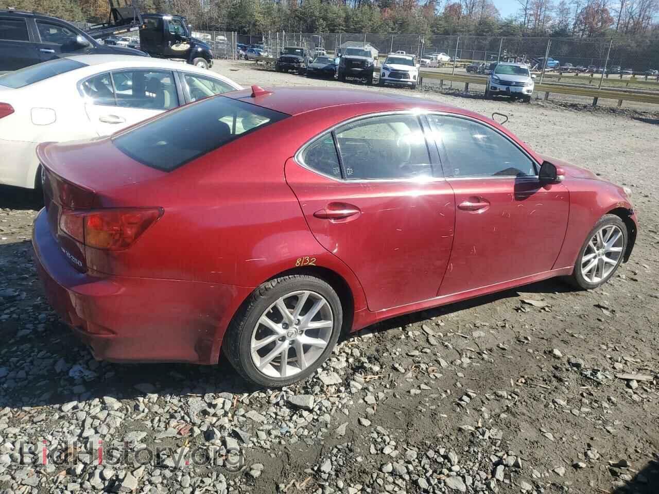 2012 LEXUS IS - VIN: JTHCF5C27C5058604 - Фото 3