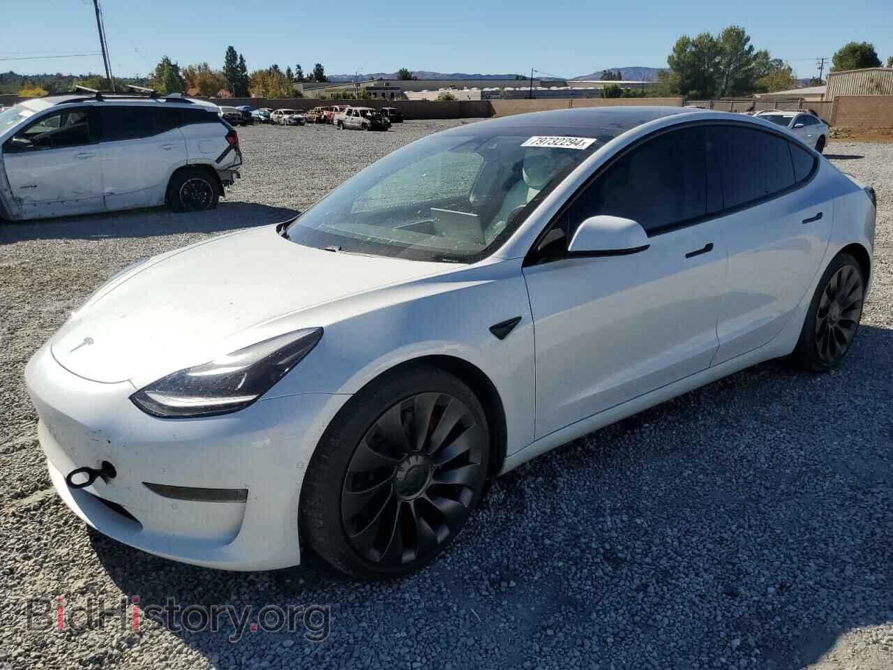 Photo 5YJ3E1EC3MF078089 - TESLA MODEL 3 2021