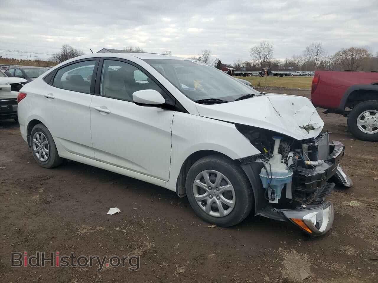 2013 HYUNDAI ACCENT - VIN: KMHCT4AE3DU310109 - Фото 4