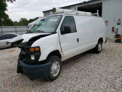 2013 Ford ALL MODELS E150 Van, white — VIN 1FTNE1EW8DDA90183, Copart