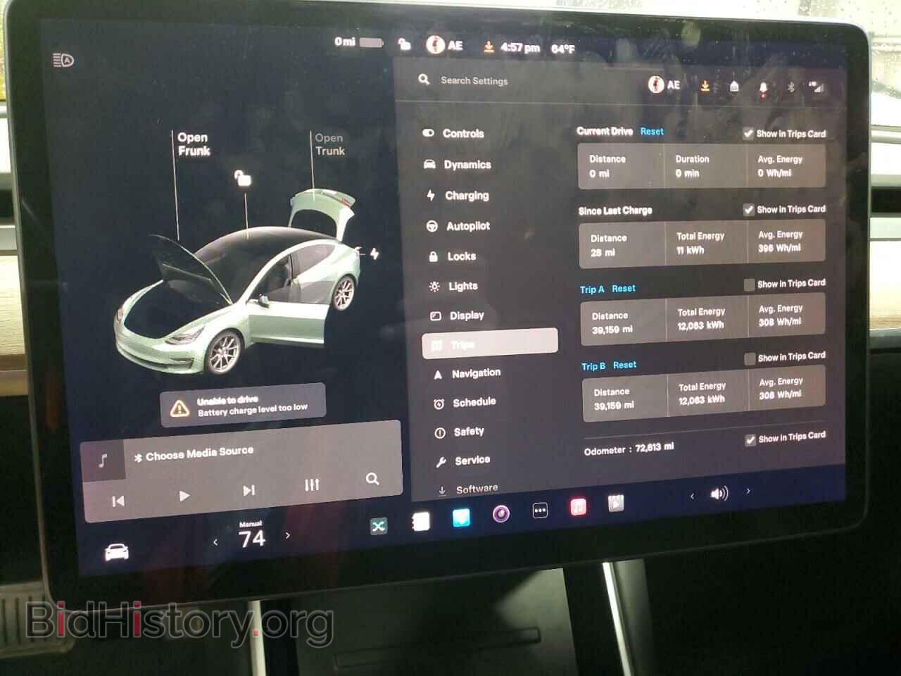 2019 TESLA MODEL 3 - VIN: 5YJ3E1EA2KF396166 - Photo 9