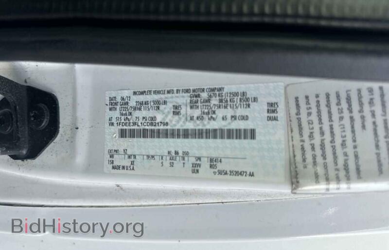 2012 Ford ALL MODELS (VIN 1FDEE3FL1CDB21798) — photo 10 of 10