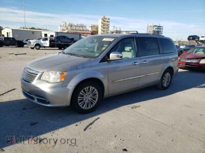 2016 Chrysler MINIVAN Town & COU, gray — VIN 2C4RC1CG0GR222020, Copart