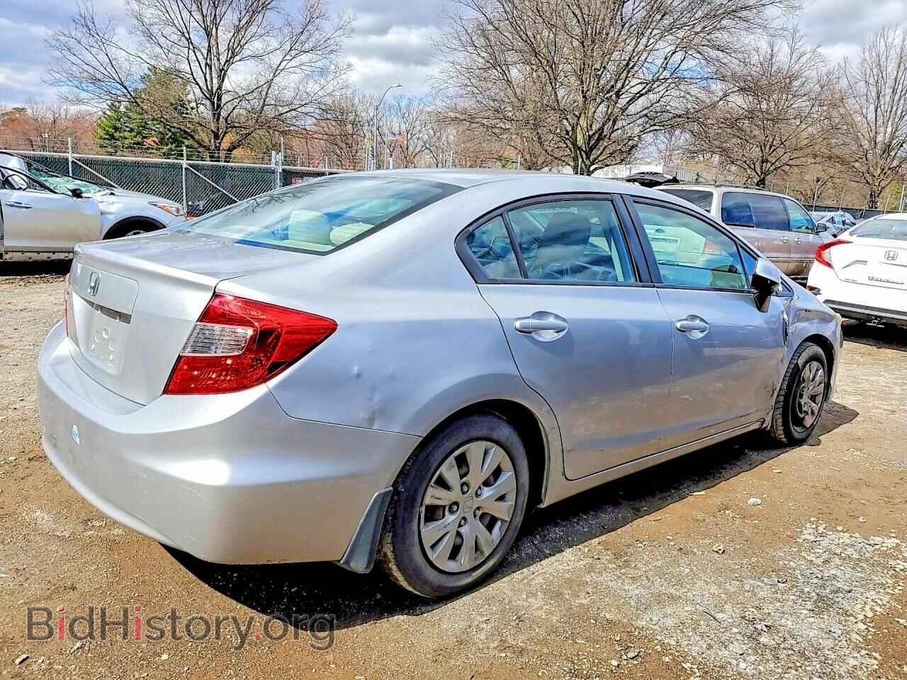 2012 HONDA CIVIC - VIN: 19XFB2F52CE321889 - Фото 3