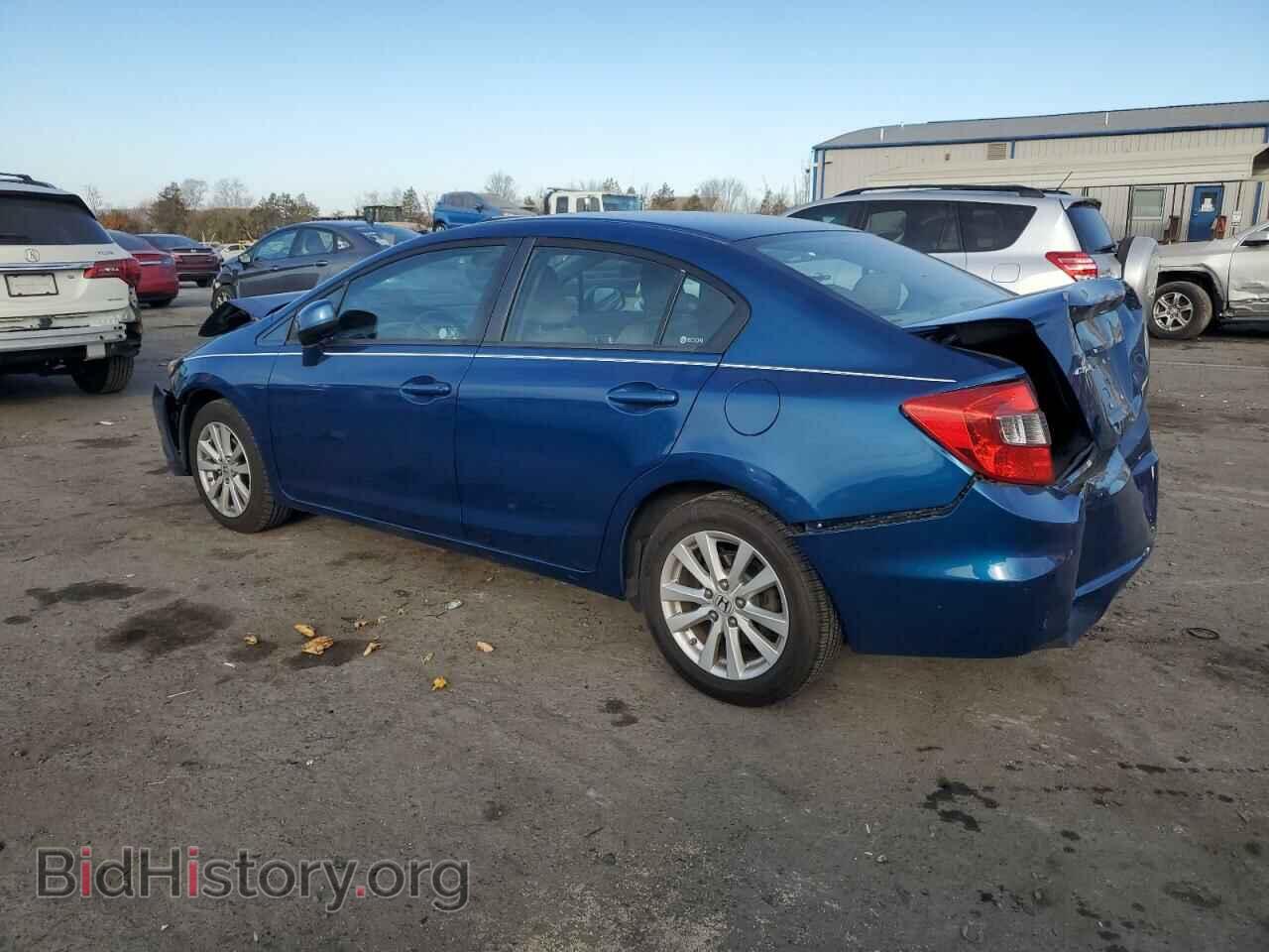 2012 HONDA CIVIC - VIN: 2HGFB2F90CH554839 - Фото 2