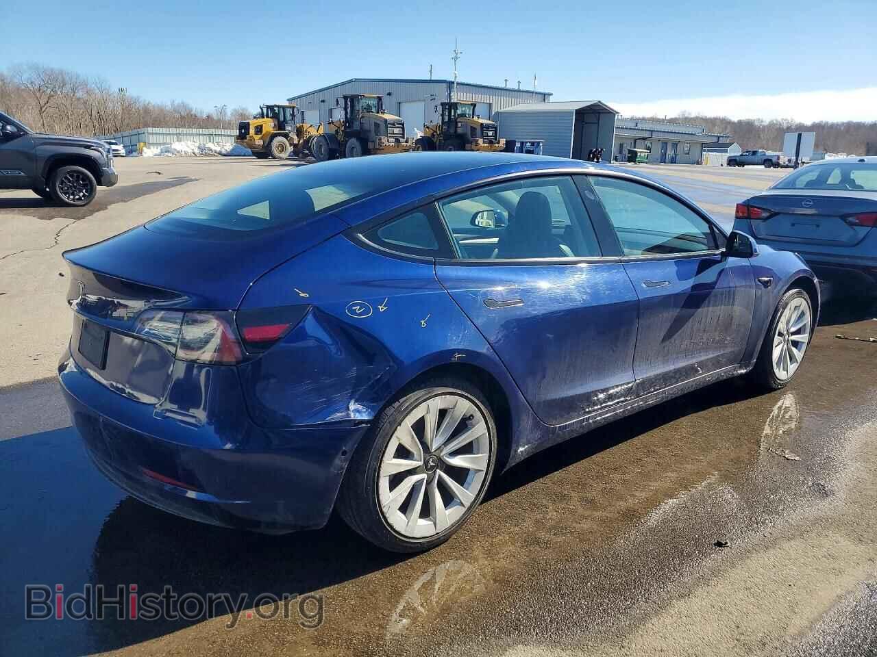 2022 TESLA MODEL 3 - VIN: 5YJ3E1EA9NF369888 - Фото 3