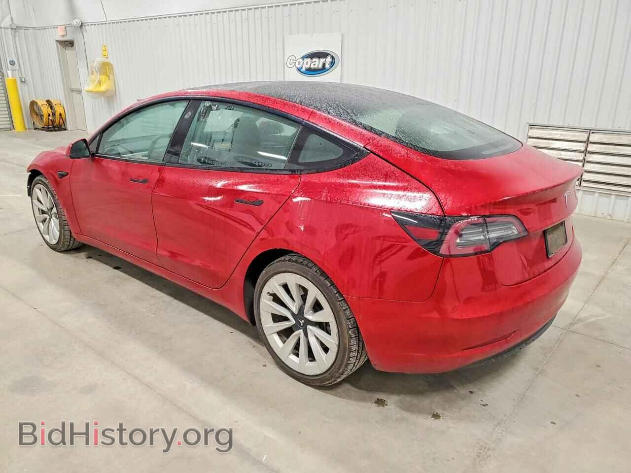 2022 TESLA MODEL 3 - VIN: 5YJ3E1EA1NF371893 - Фото 2
