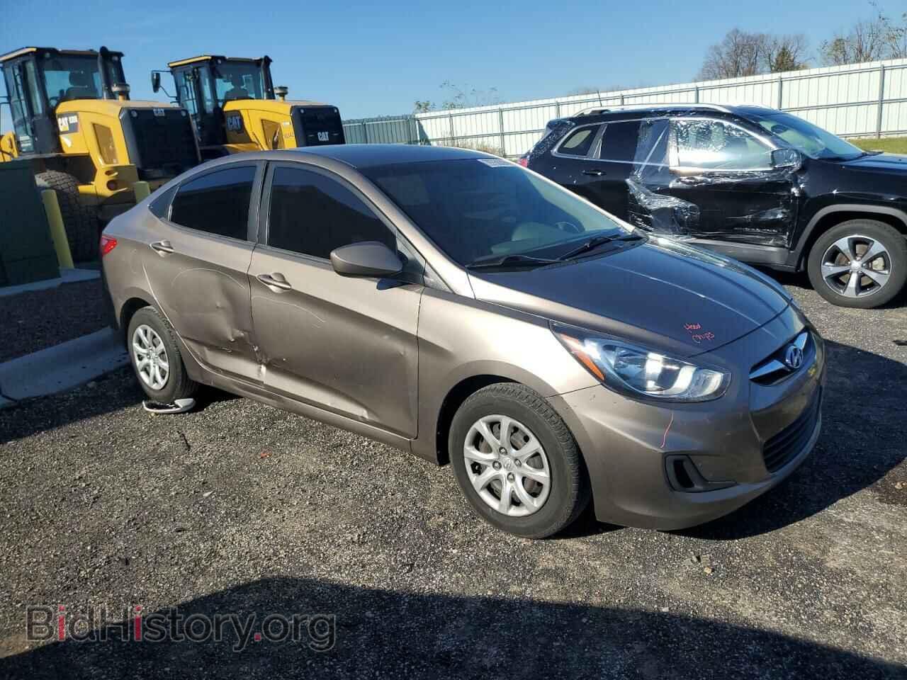 2012 HYUNDAI ACCENT - VIN: KMHCT4AEXCU153550 - Фото 4