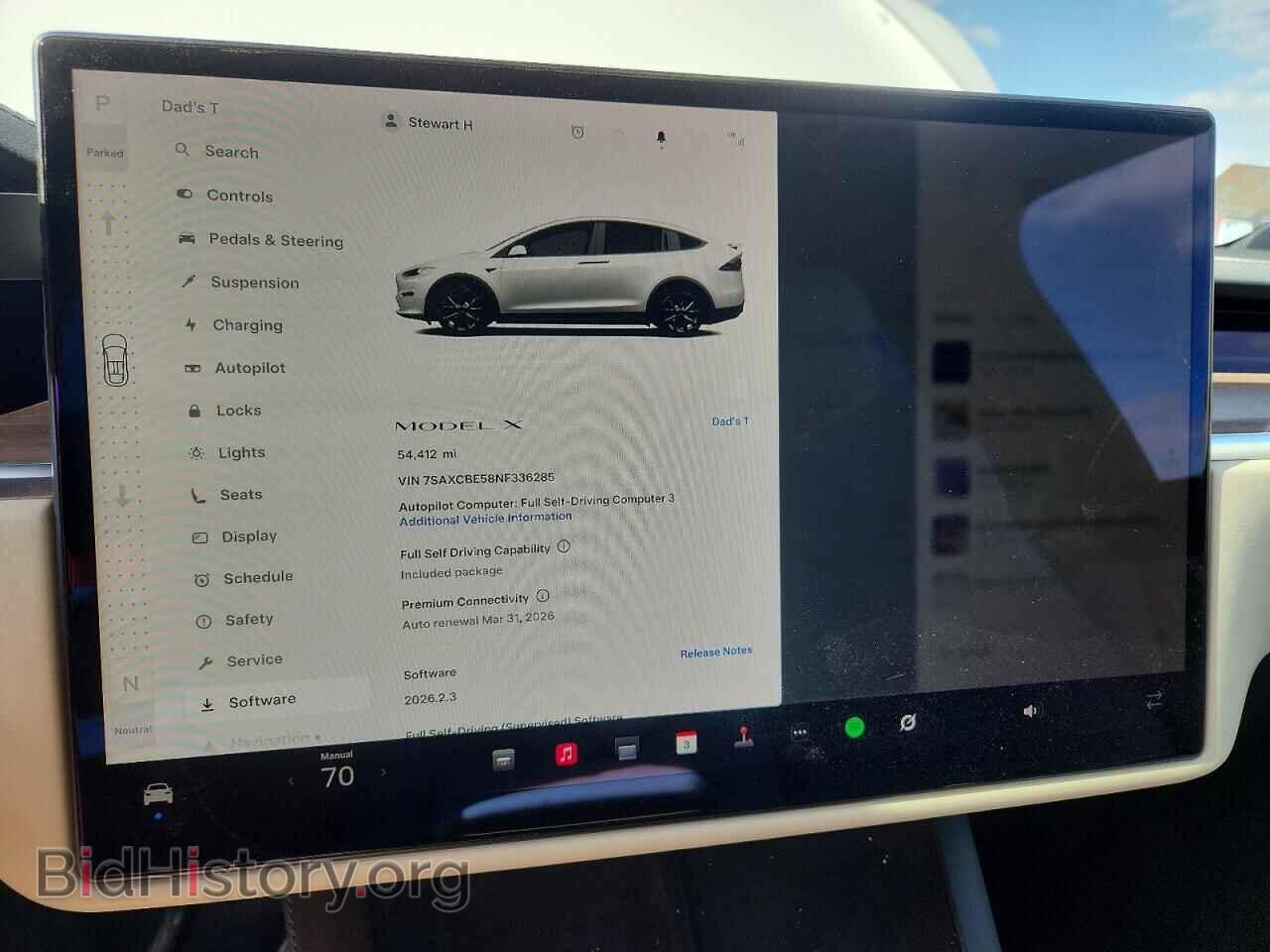 2022 TESLA MODEL X - VIN: 7SAXCBE58NF336285 - Photo 9
