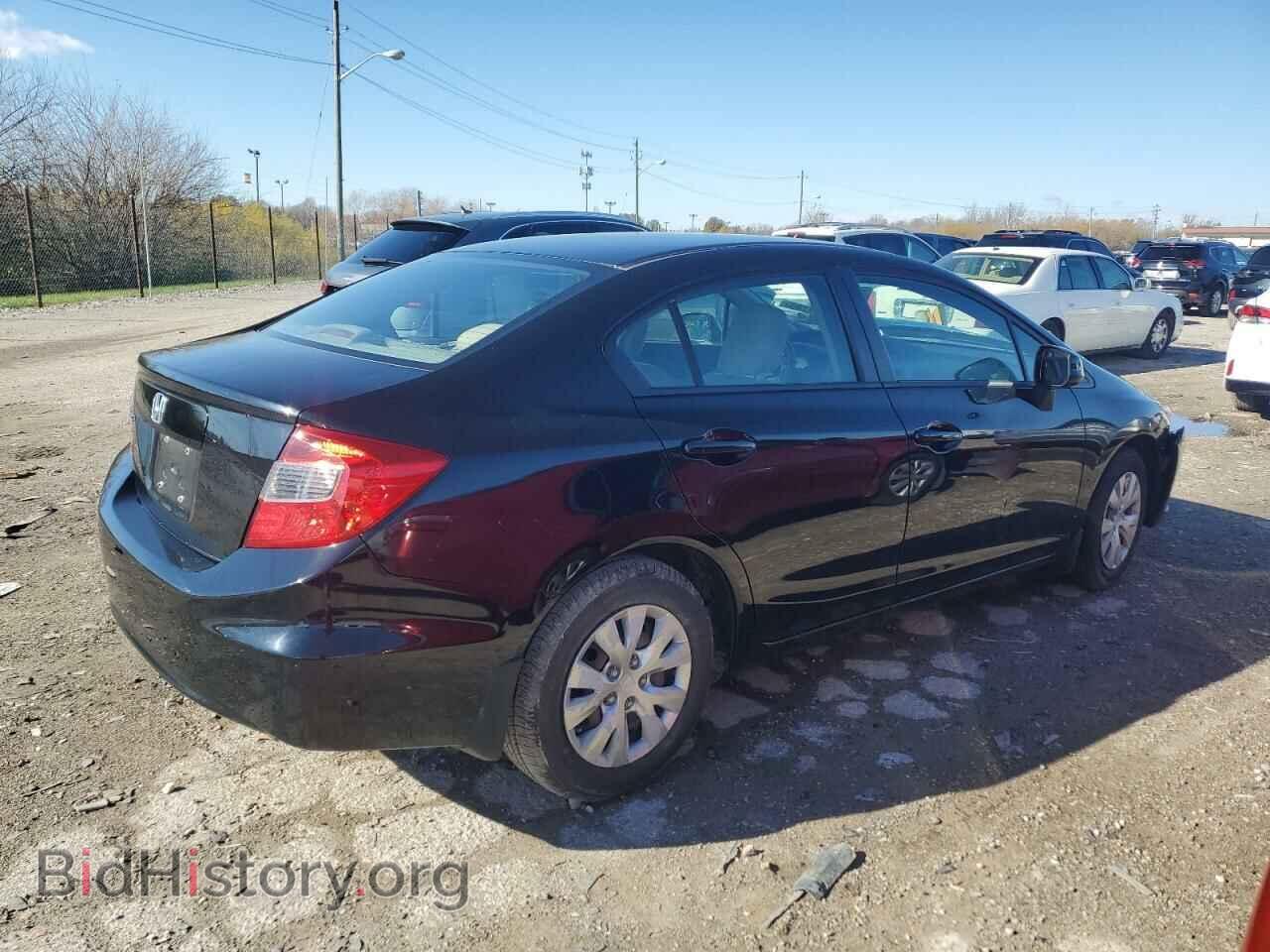 2012 HONDA CIVIC - VIN: 19XFB2F51CE097806 - Фото 3