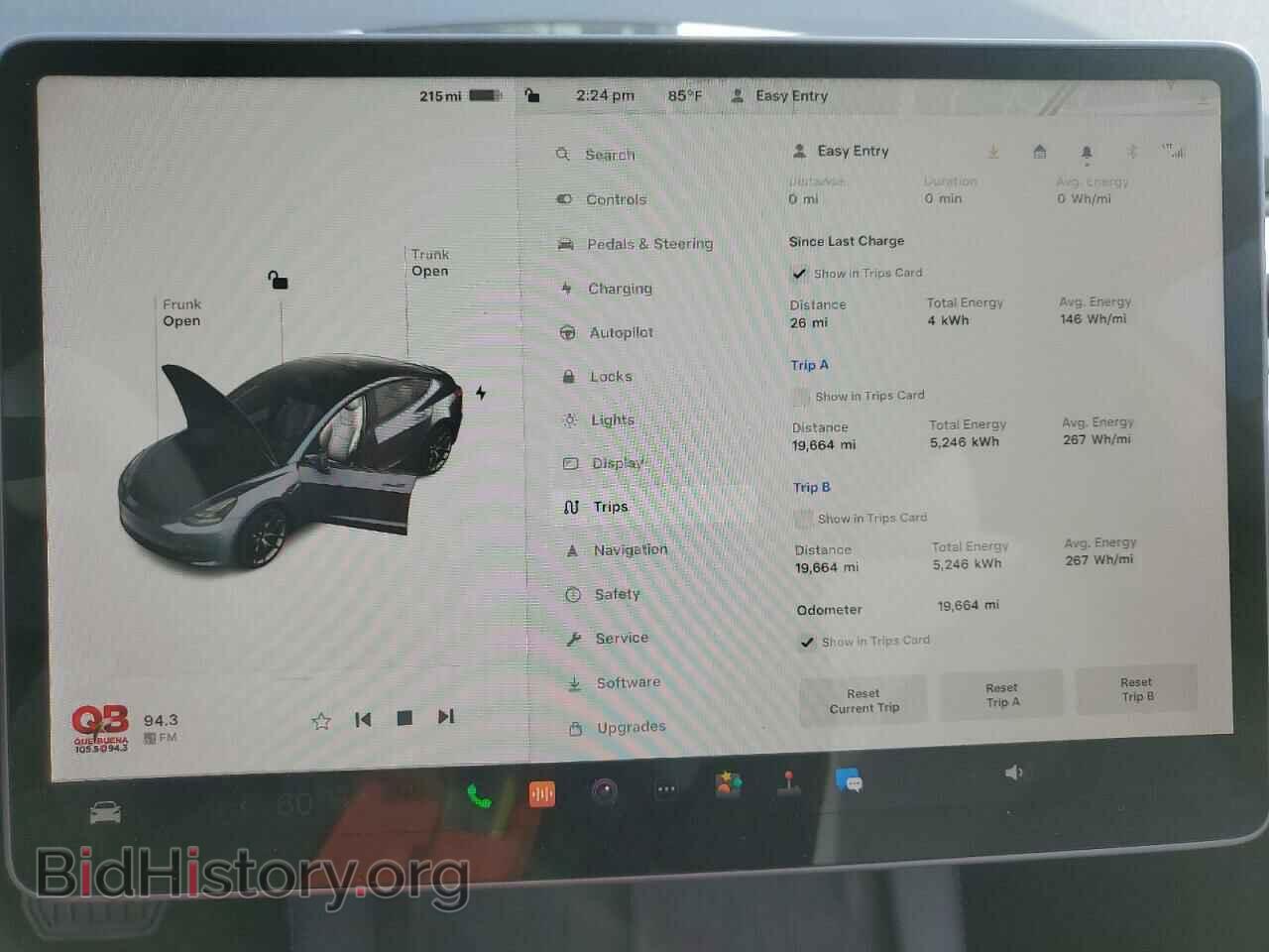 2022 TESLA MODEL 3 - VIN: 5YJ3E1EA6NF336475 - Фото 9
