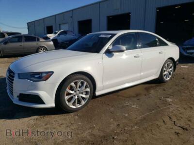 2017 Audi A6 Premium, белый — VIN WAUC8AFC3HN005024, Copart