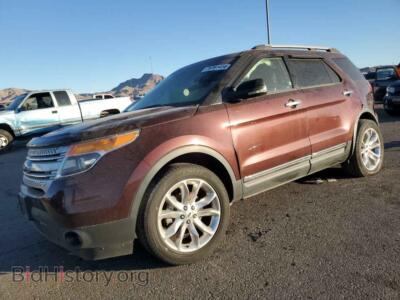 2012 Ford EXPLORER XLT, бордовый — VIN 1FMHK8D88CGA25960, Copart