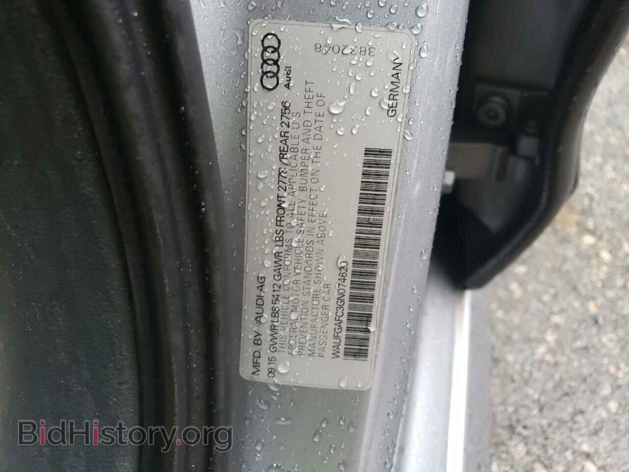 2016 AUDI A6 - VIN: WAUFGAFC3GN074620 - Фото 12
