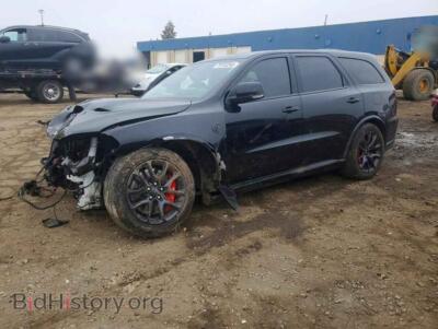2021 Dodge DURANGO SRT Hellcat, черный — VIN 1C4SDJH91MC643113, Copart