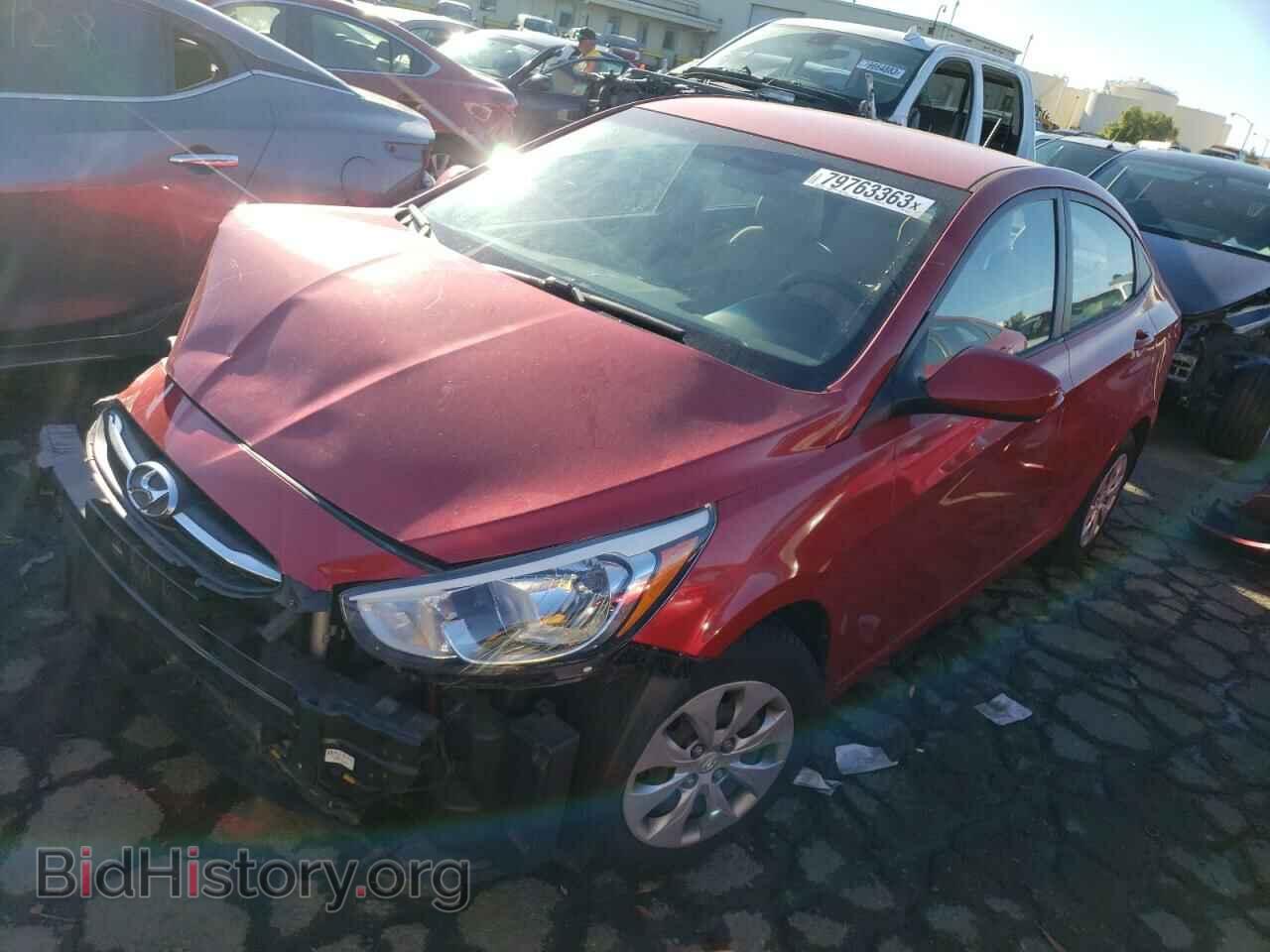 Photo KMHCT4AE2GU005575 - HYUNDAI ACCENT 2016