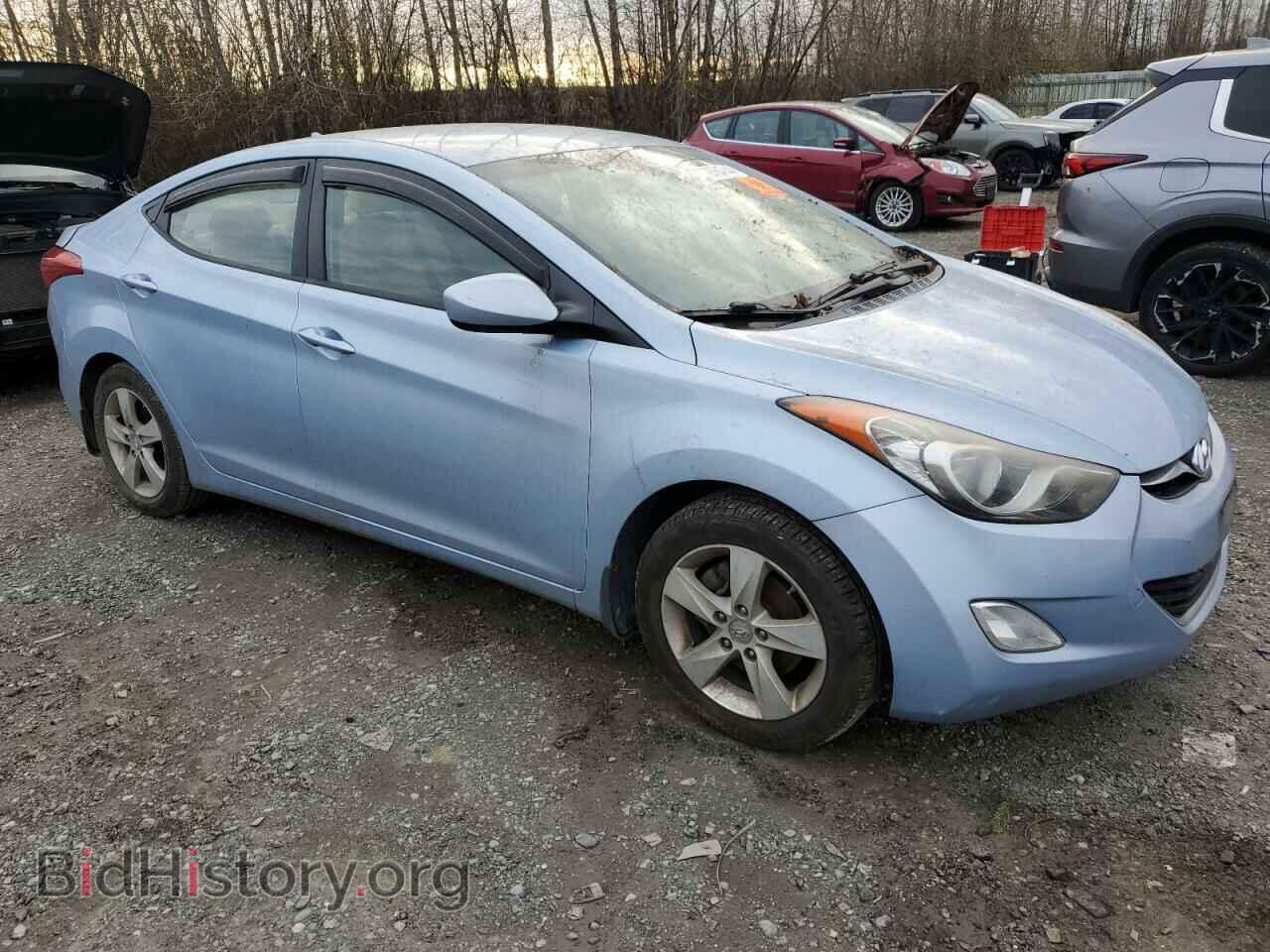 2012 HYUNDAI ELANTRA - VIN: KMHDH4AE8CU386218 - Фото 4