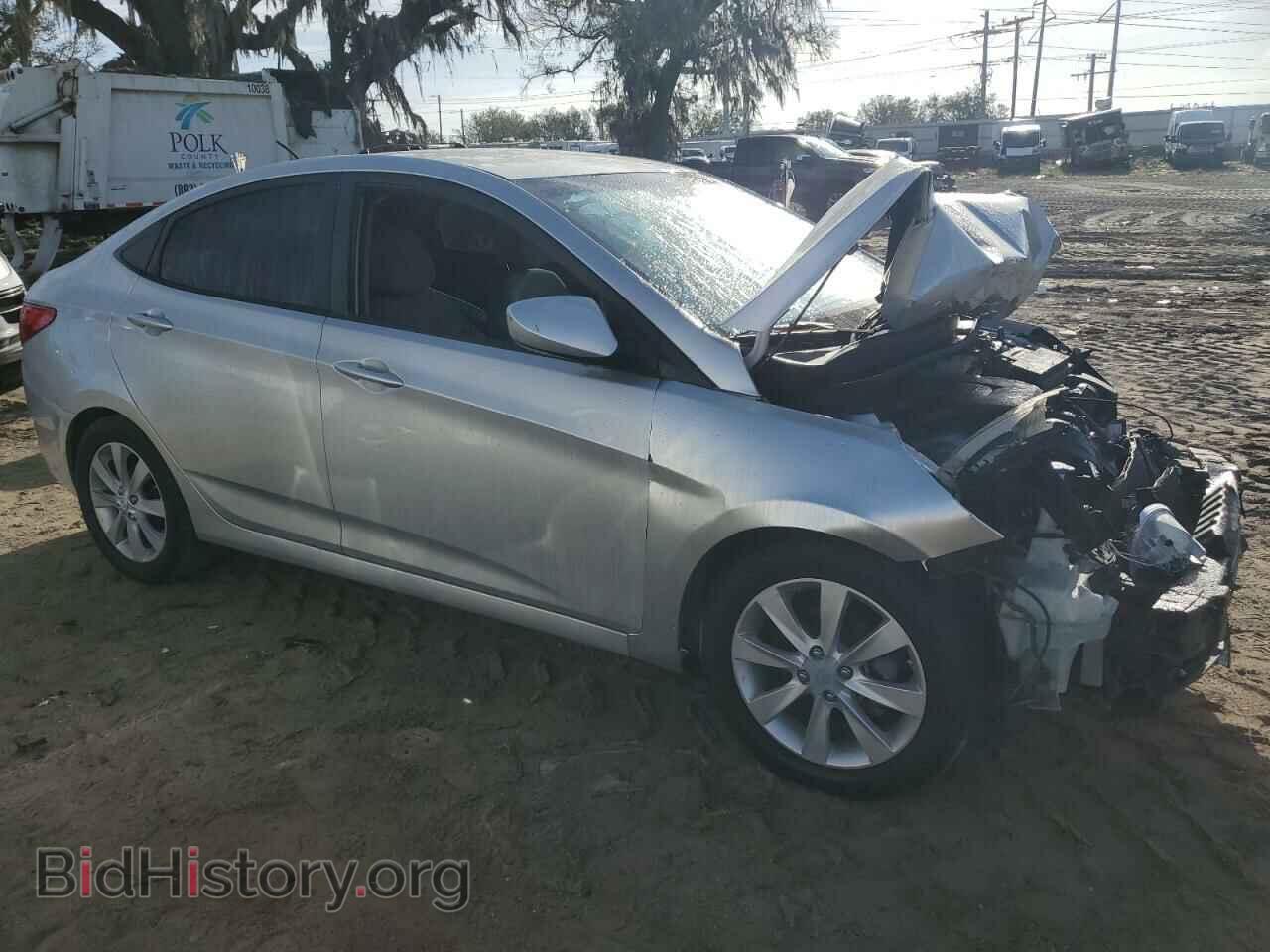 2014 HYUNDAI ACCENT - VIN: KMHCT4AE9EU689053 - Фото 4