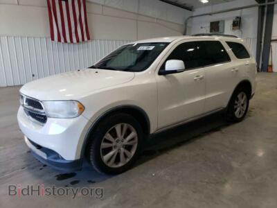 2011 Dodge DURANGO Crew, белый — VIN 1D4RE4GG2BC740656, Copart