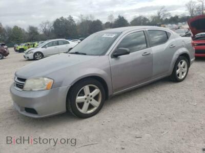 2013 Dodge AVENGER SE, серебристый — VIN 1C3CDZAB6DN551973, Copart