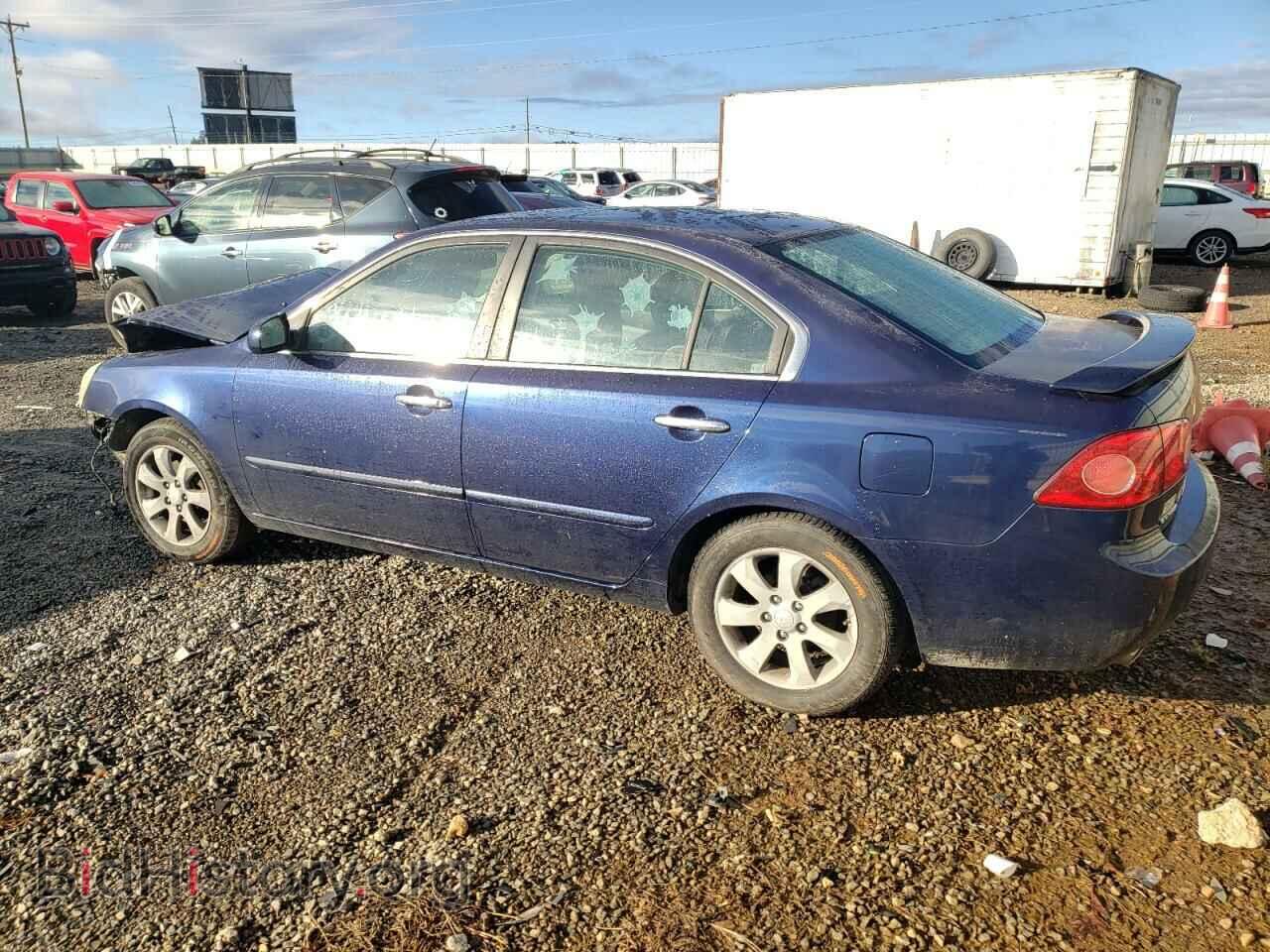 2007 KIA OPTIMA - VIN: KNAGE124875154603 - Фото 2