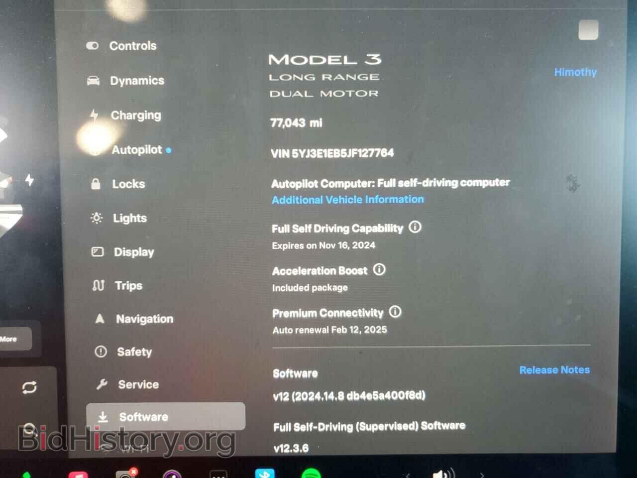 2018 TESLA MODEL 3 - VIN: 5YJ3E1EB5JF127764 - Фото 9