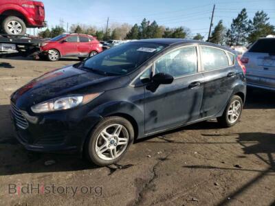 2019 Ford FIESTA SE, черный — VIN 3FADP4EJ5KM102213, Copart