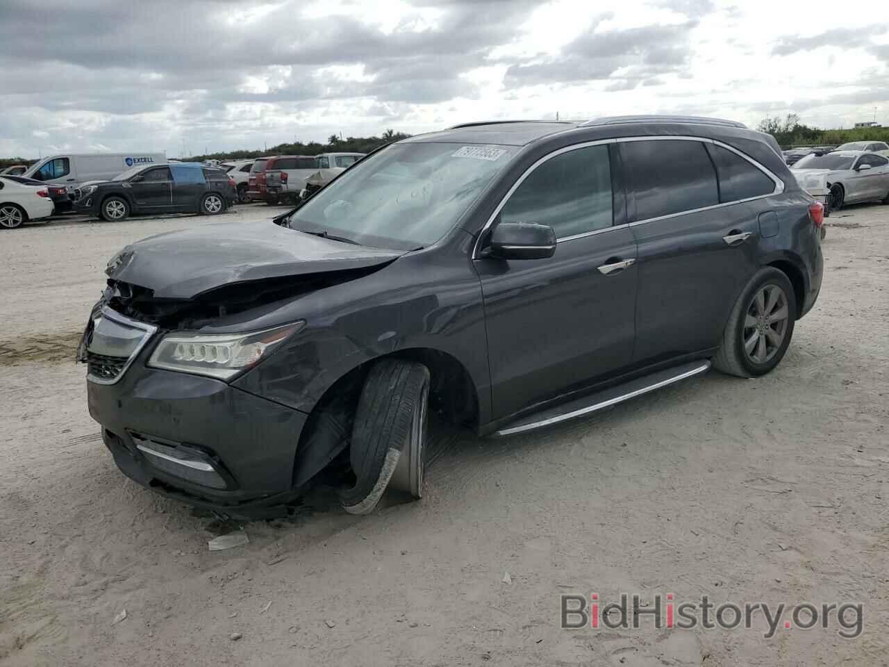 Фотография 5FRYD4H86EB048571 - ACURA MDX 2014