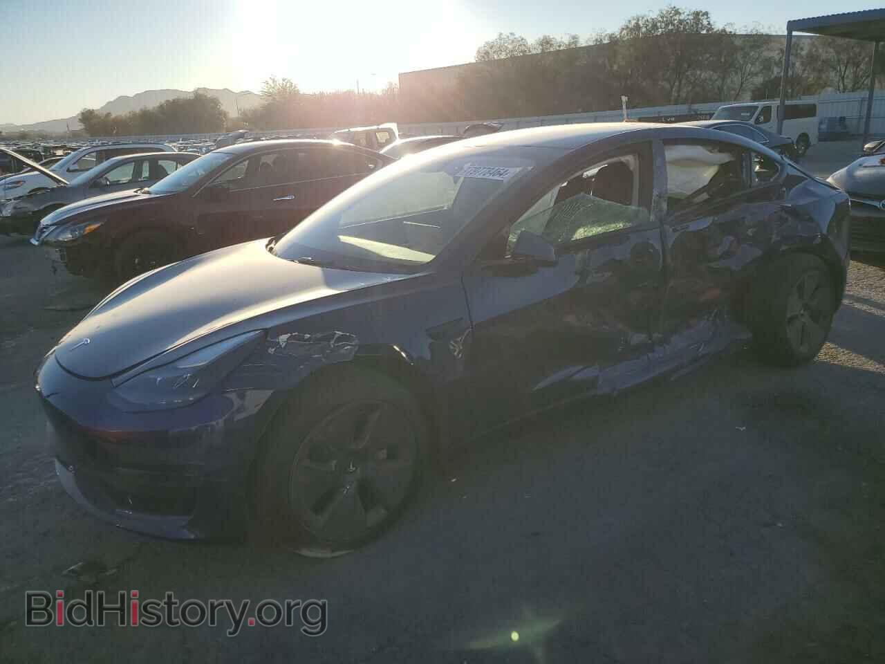 Photo 5YJ3E1EA1NF350171 - TESLA MODEL 3 2022