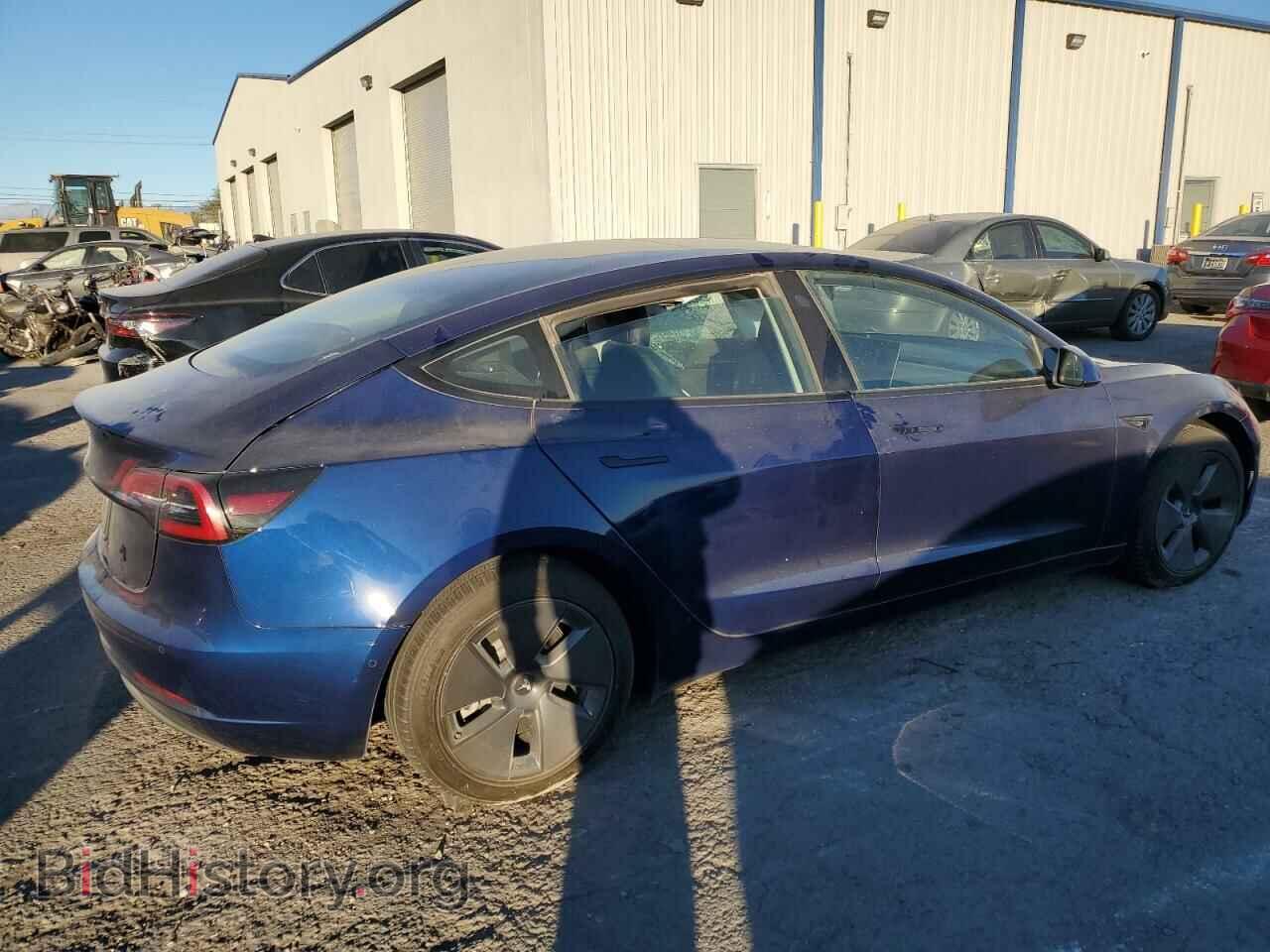 2022 TESLA MODEL 3 - VIN: 5YJ3E1EA1NF350171 - Фото 3