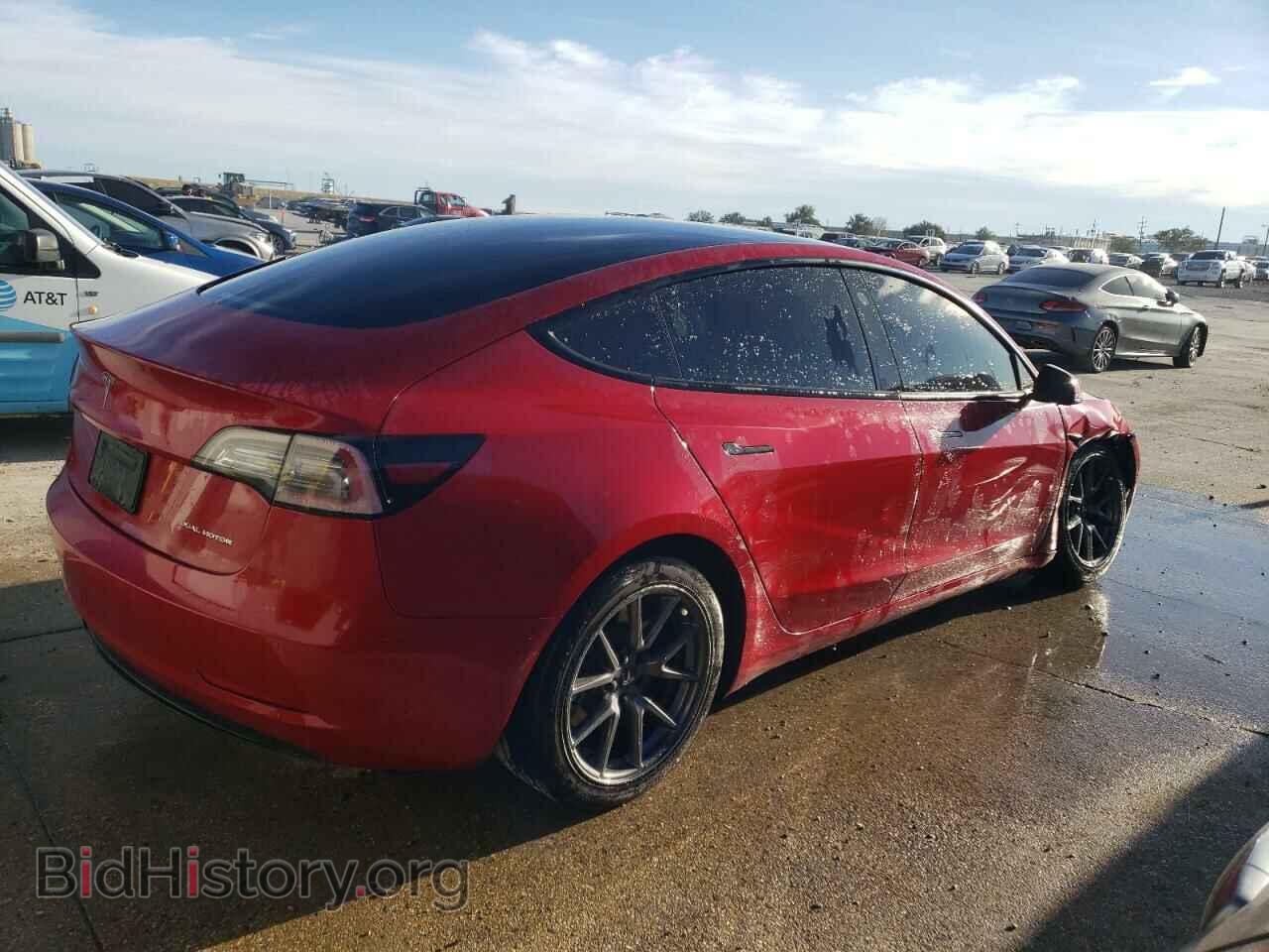 2022 TESLA MODEL 3 - VIN: 5YJ3E1EB0NF188543 - Фото 3