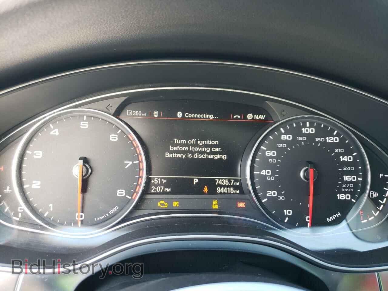 2014 AUDI A6 - VIN: WAUGFAFC9EN130516 - Фото 9