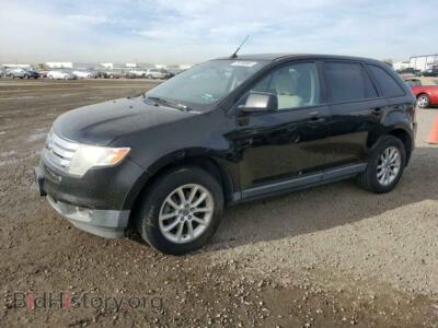 2009 Ford EDGE SEL, черный — VIN 2FMDK38C19BA92240, Copart