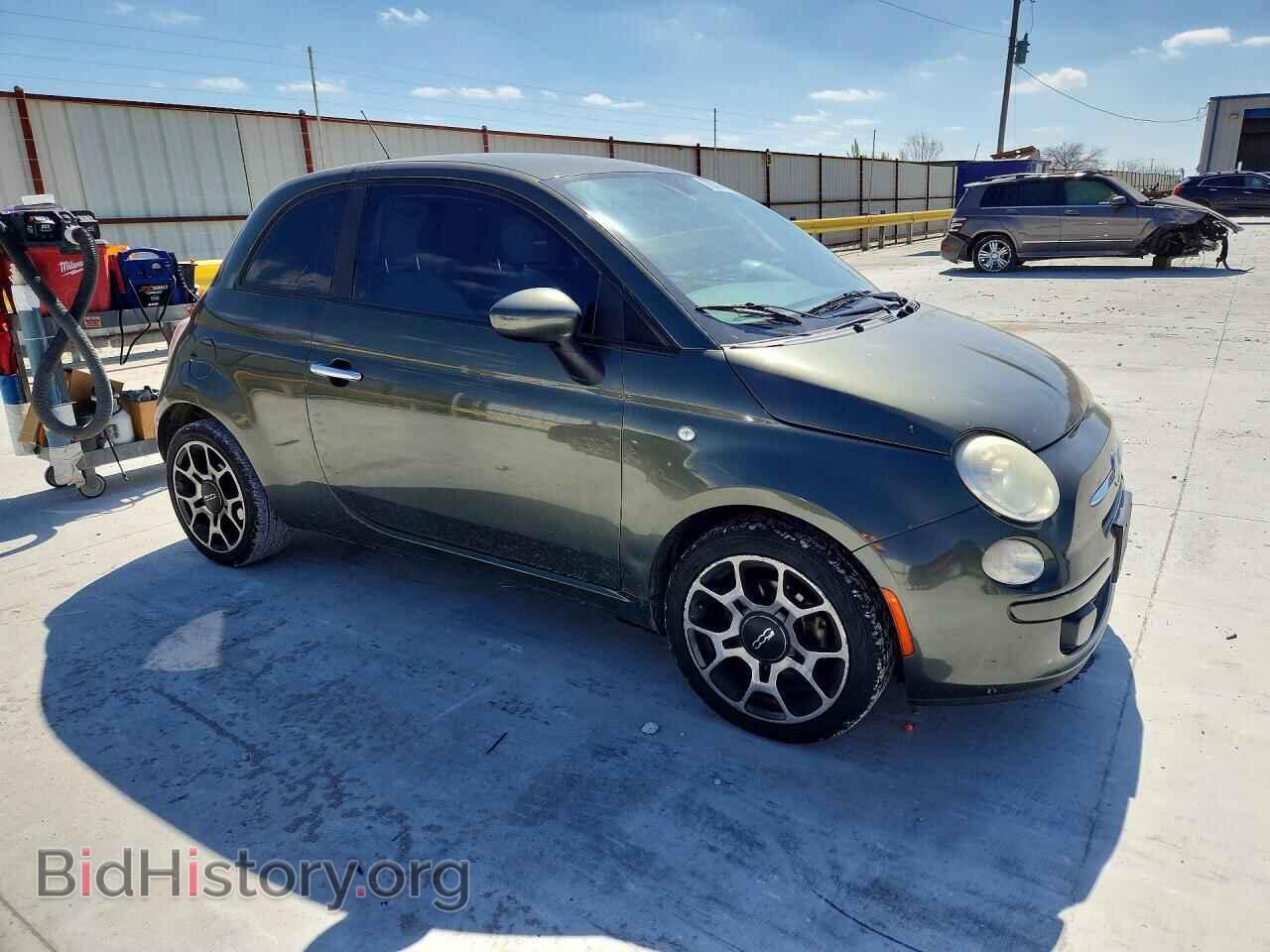 2012 FIAT 500 - VIN: 3C3CFFAR5CT385224 - Фото 4
