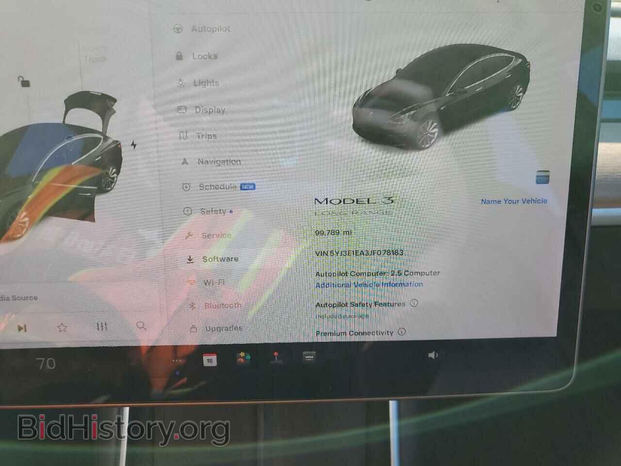 2018 TESLA MODEL 3 - VIN: 5YJ3E1EA3JF078183 - Photo 9