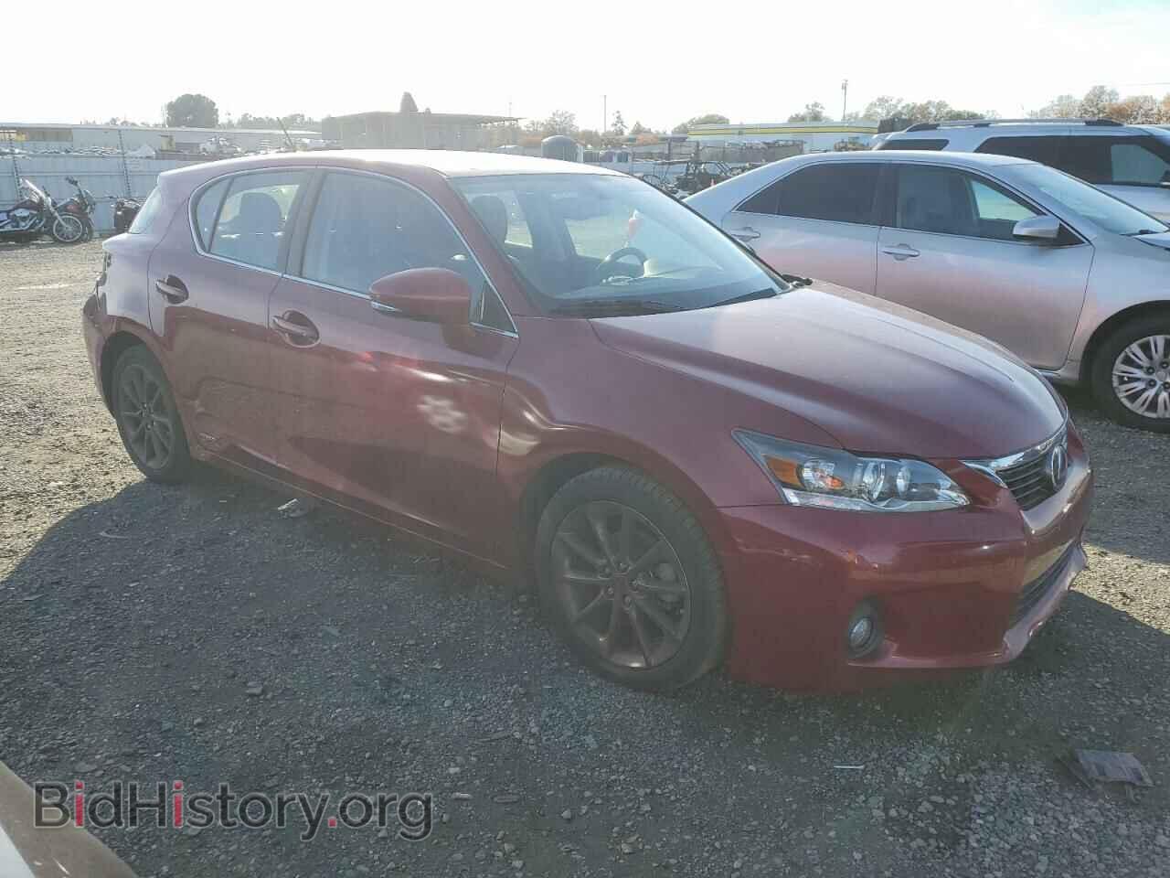 2012 LEXUS CT 200 - VIN: JTHKD5BH3C2081354 - Фото 4