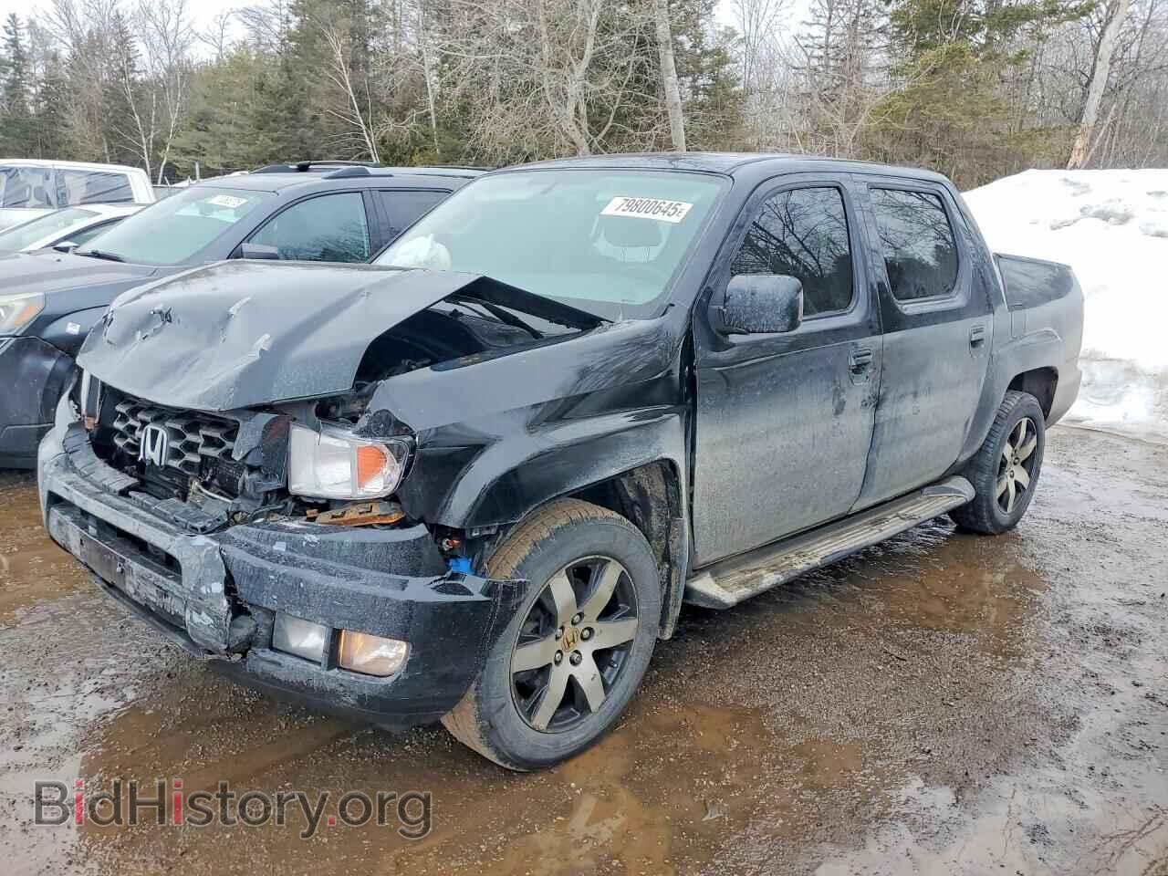 Photo 5FPYK1F8XEB501574 - HONDA RIDGELINE 2014