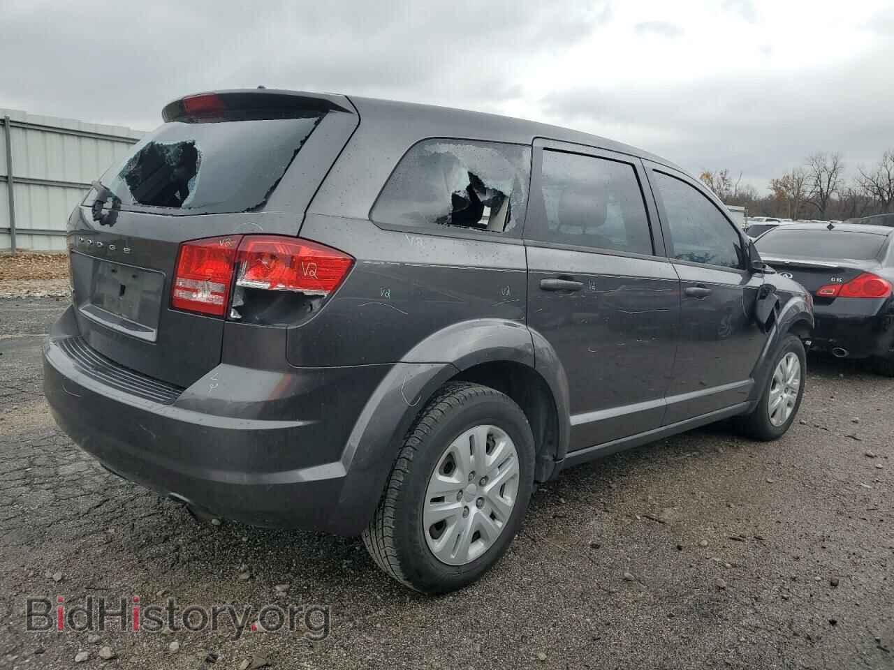 2014 DODGE JOURNEY - VIN: 3C4PDCAB6ET171107 - Фото 3
