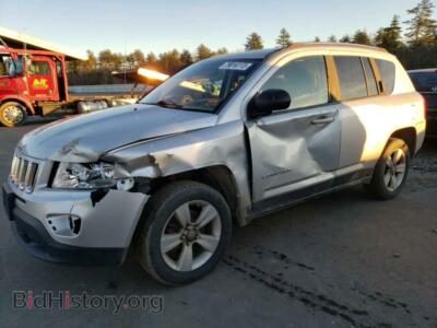 2012 Jeep COMPASS Compass SP, серебристый — VIN 1C4NJDBB3CD522966, Copart
