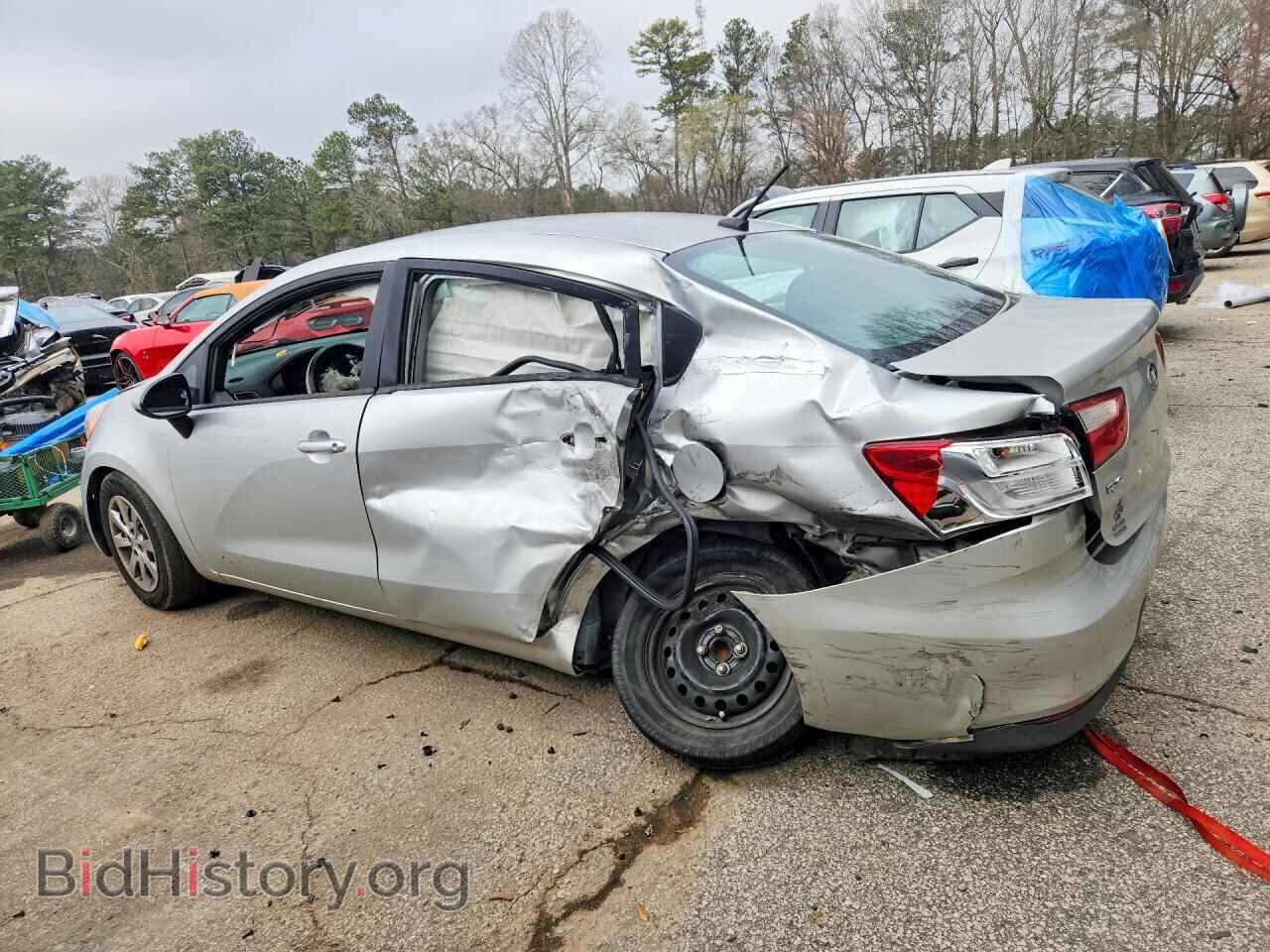 2016 KIA RIO - VIN: KNADM4A37G6588604 - Фото 2