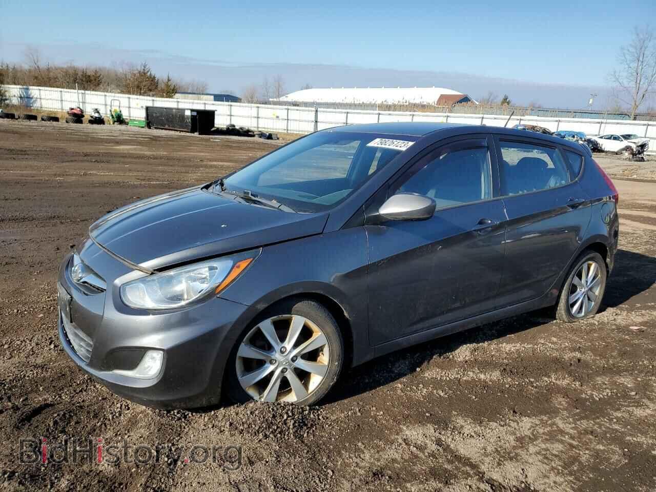 Photo KMHCU5AE9CU006719 - HYUNDAI ACCENT 2012