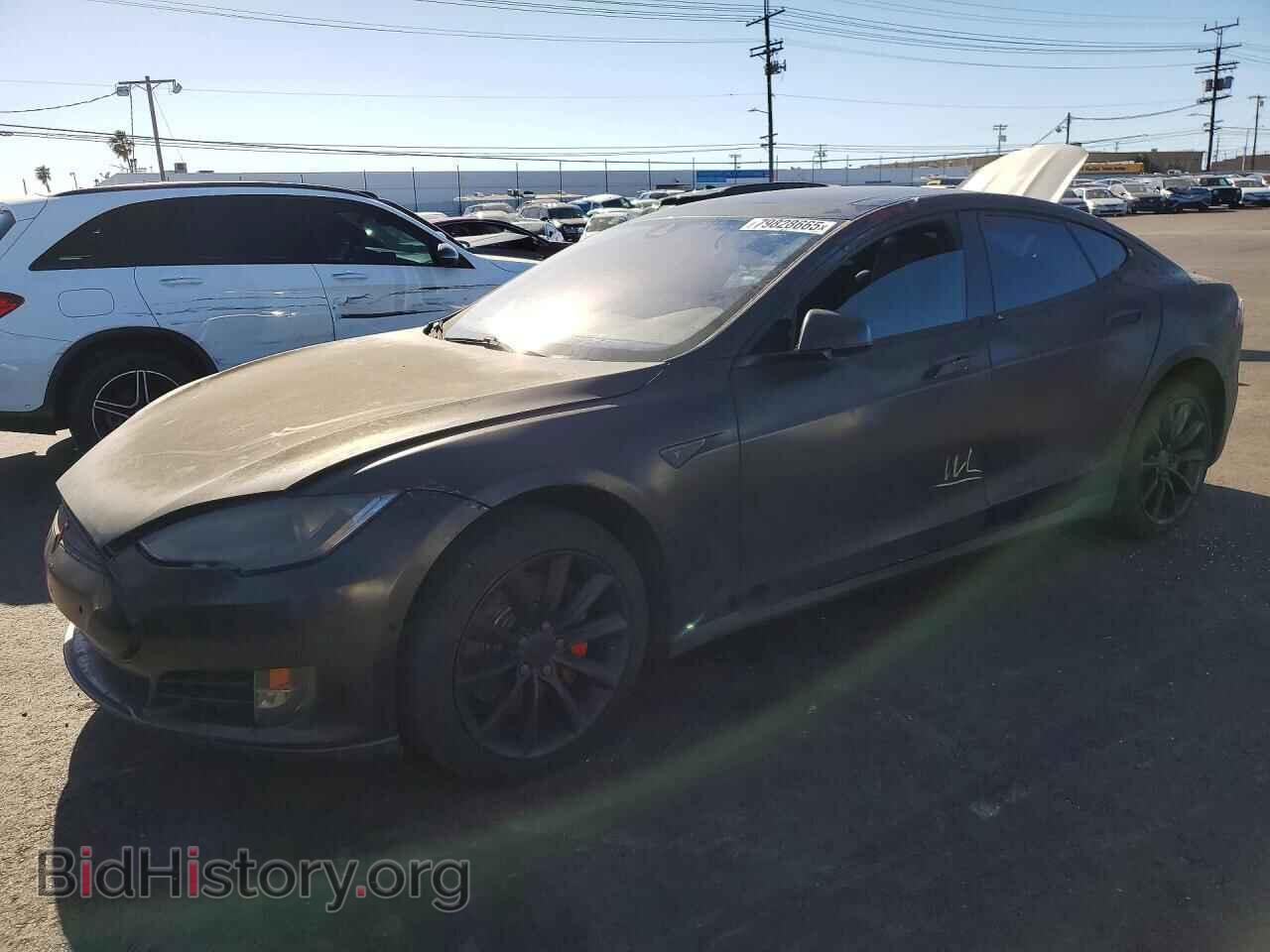 Photo 5YJSA1S18EFP57058 - TESLA MODEL S 2014