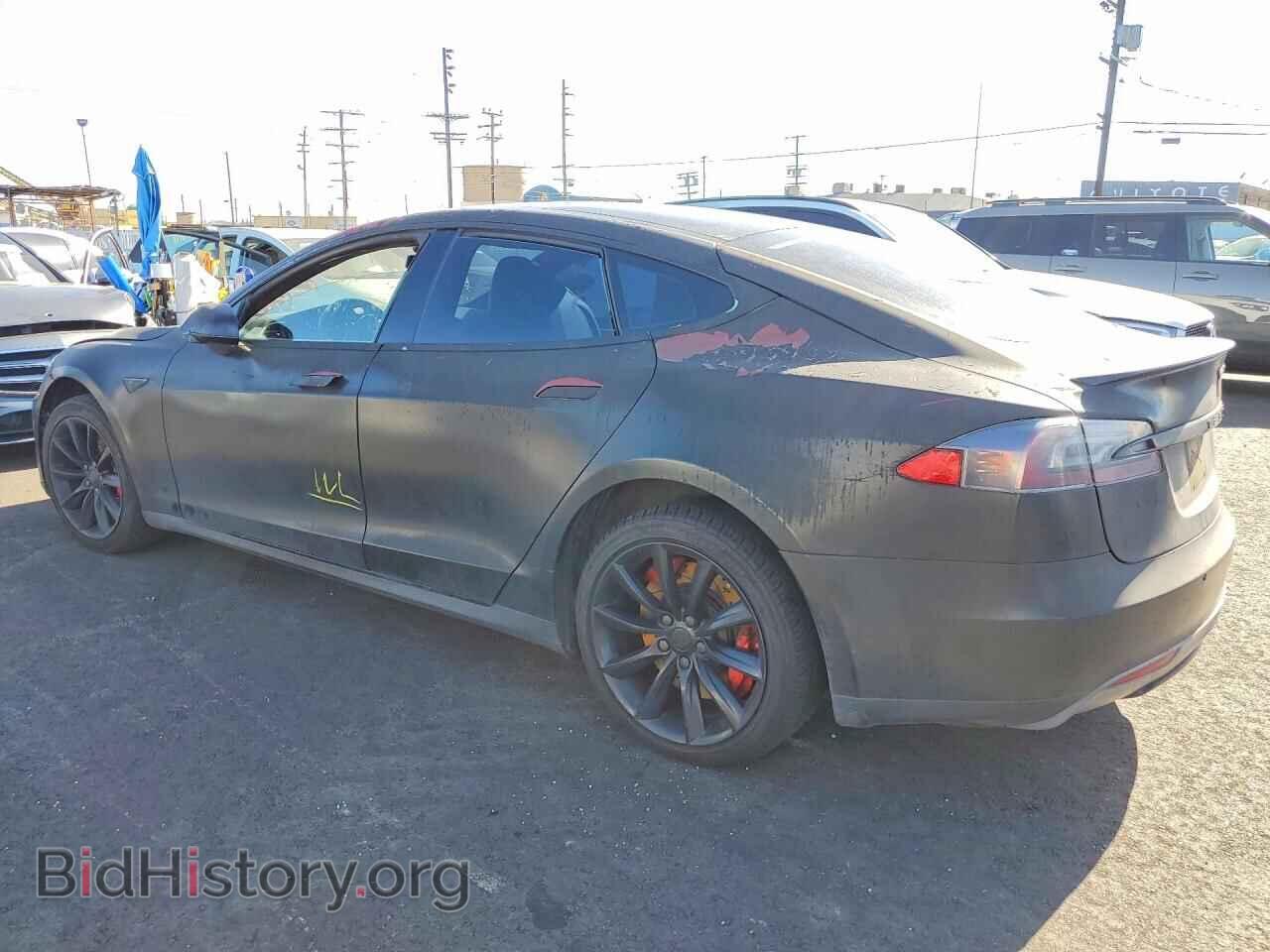 2014 TESLA MODEL S - VIN: 5YJSA1S18EFP57058 - Фото 2