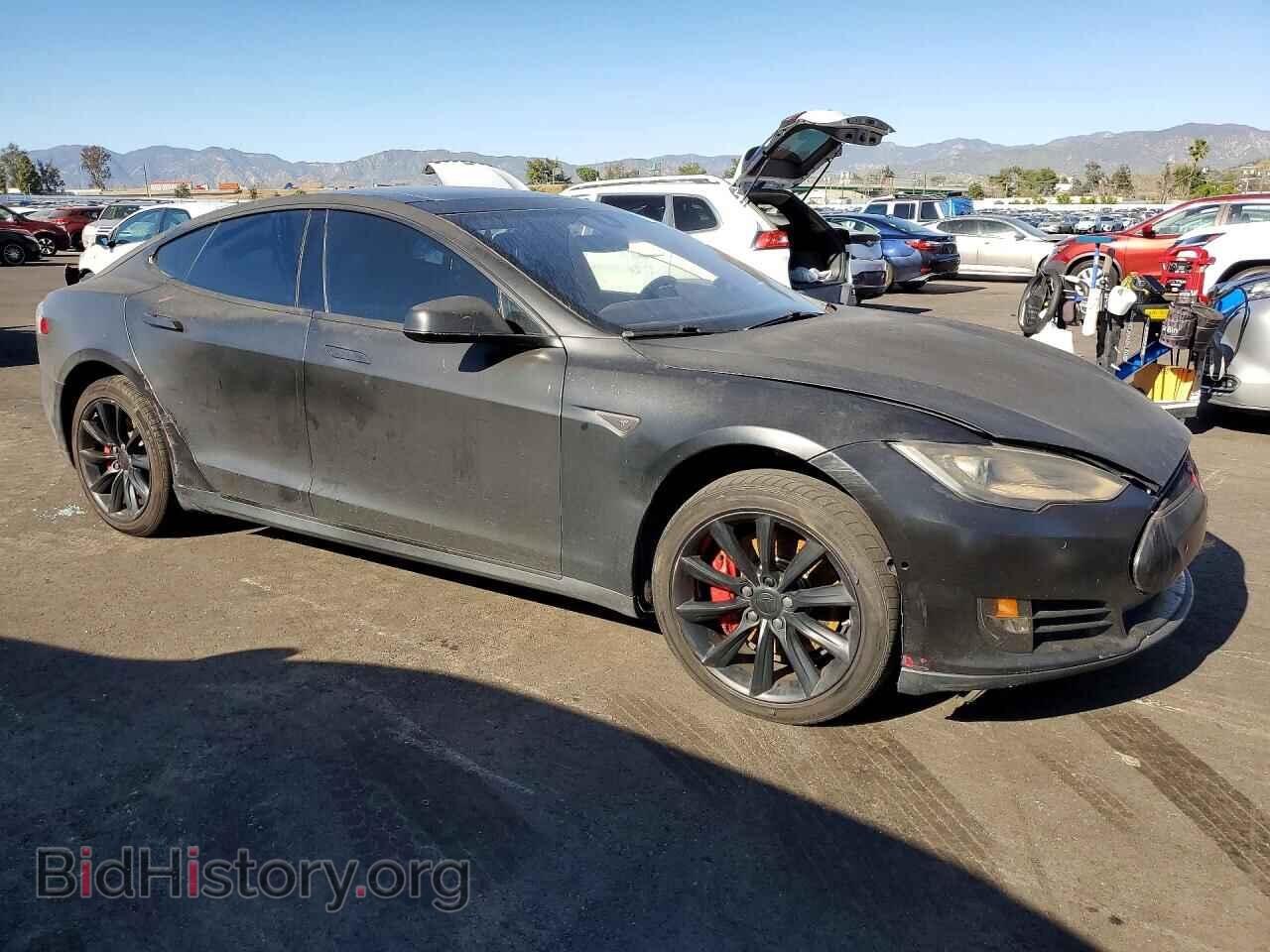 2014 TESLA MODEL S - VIN: 5YJSA1S18EFP57058 - Фото 4