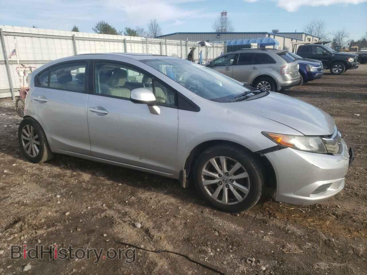 2012 HONDA CIVIC - VIN: 19XFB2F9XCE363696 - Фото 4