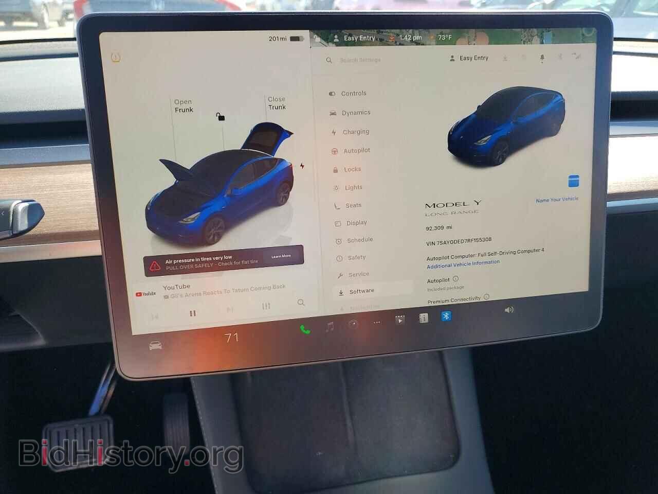 2024 TESLA MODEL Y - VIN: 7SAYGDED7RF155308 - Photo 9