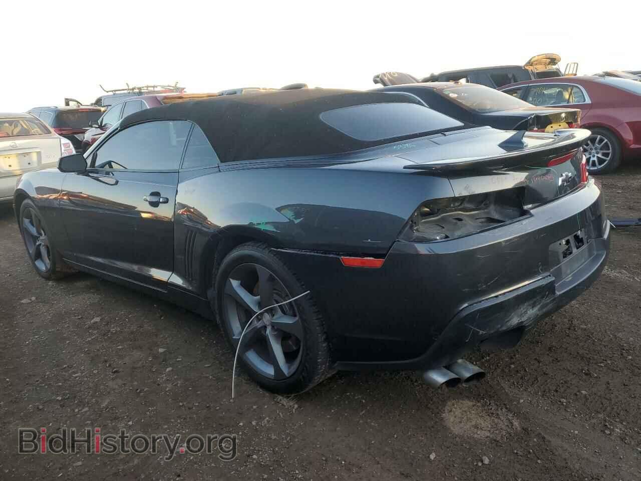 2014 CHEVROLET CAMARO - VIN: 2G1FT3DW4E9200838 - Фото 2