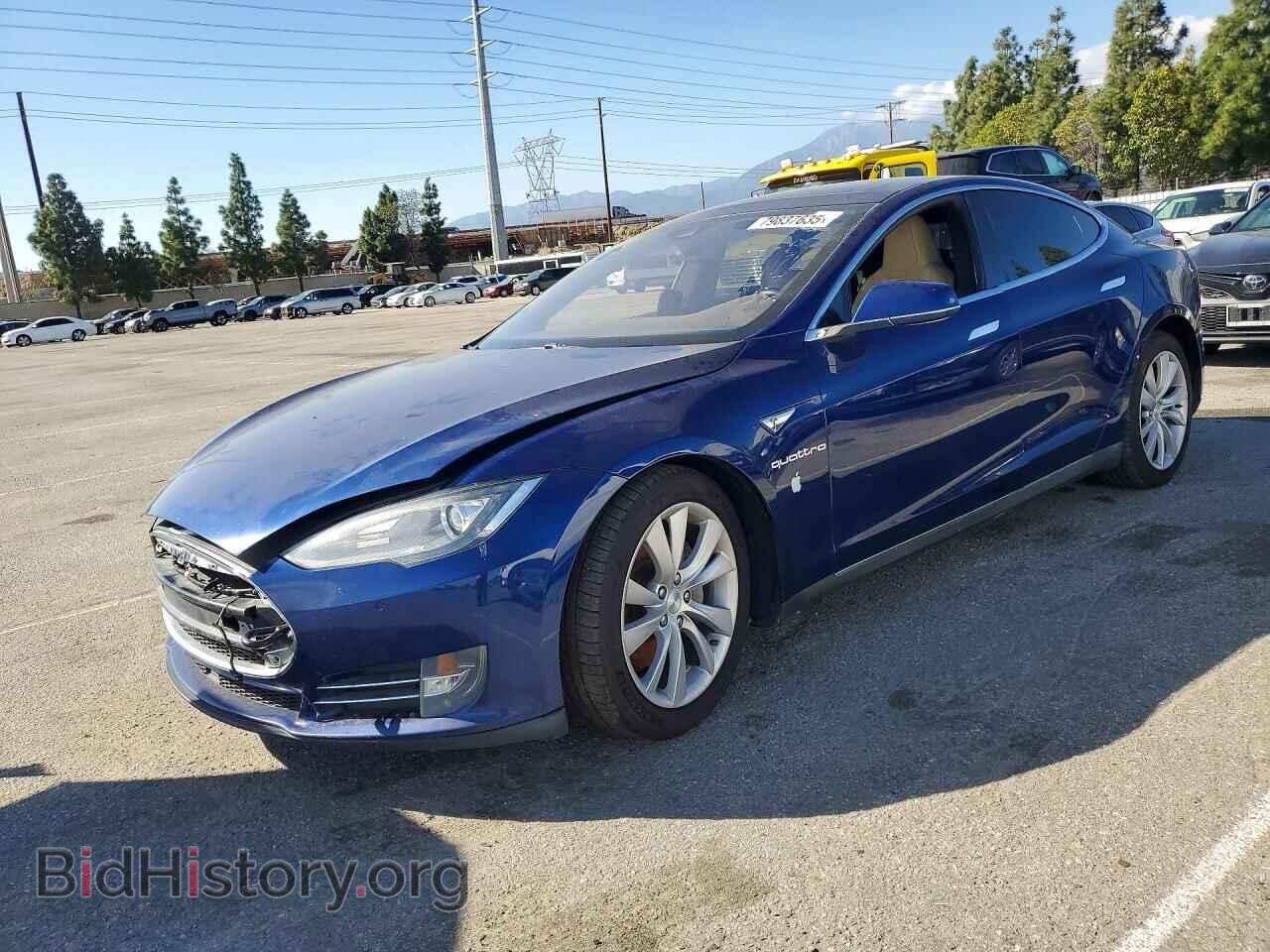 Photo 5YJSA1E2XFF120162 - TESLA MODEL S 2015