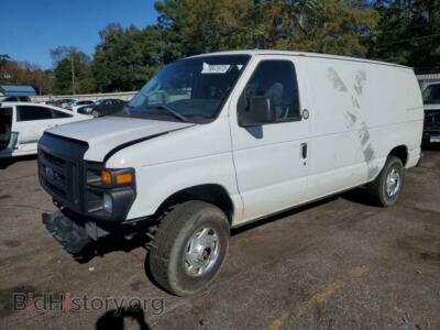 2010 Ford ALL MODELS E250 VAN, белый — VIN 1FTNE2EL7ADA74614, Copart