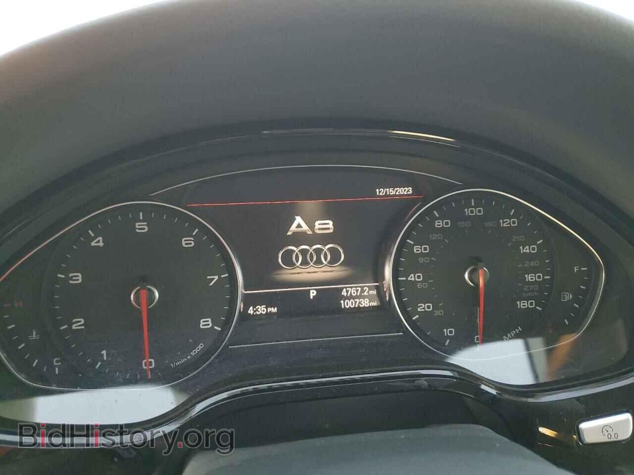 2013 AUDI A8 - VIN: WAURGAFD2DN006441 - Фото 9